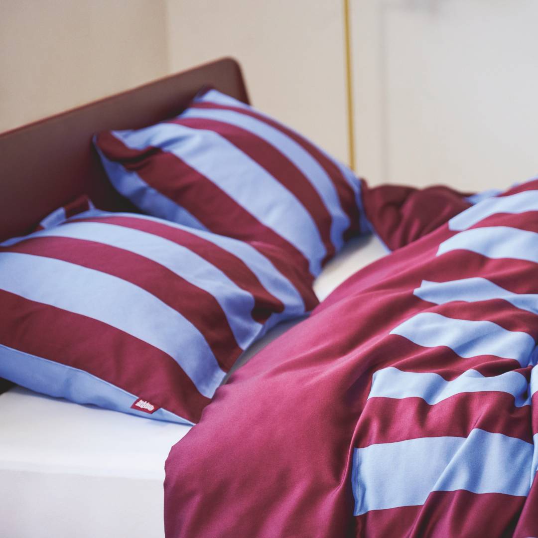Auping Burgundy Blue dekbedovertrek
