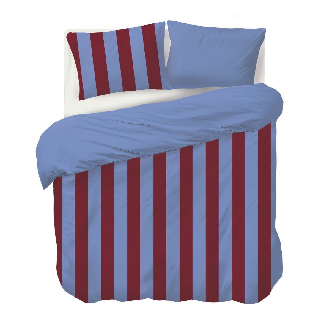 Auping Burgundy Blue dekbedovertrek