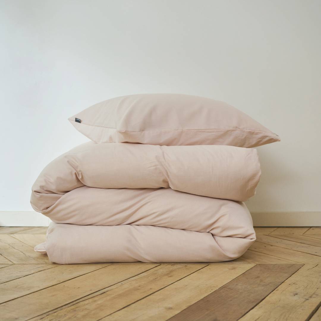 Auping Chambray Blossom dekbedovertrek