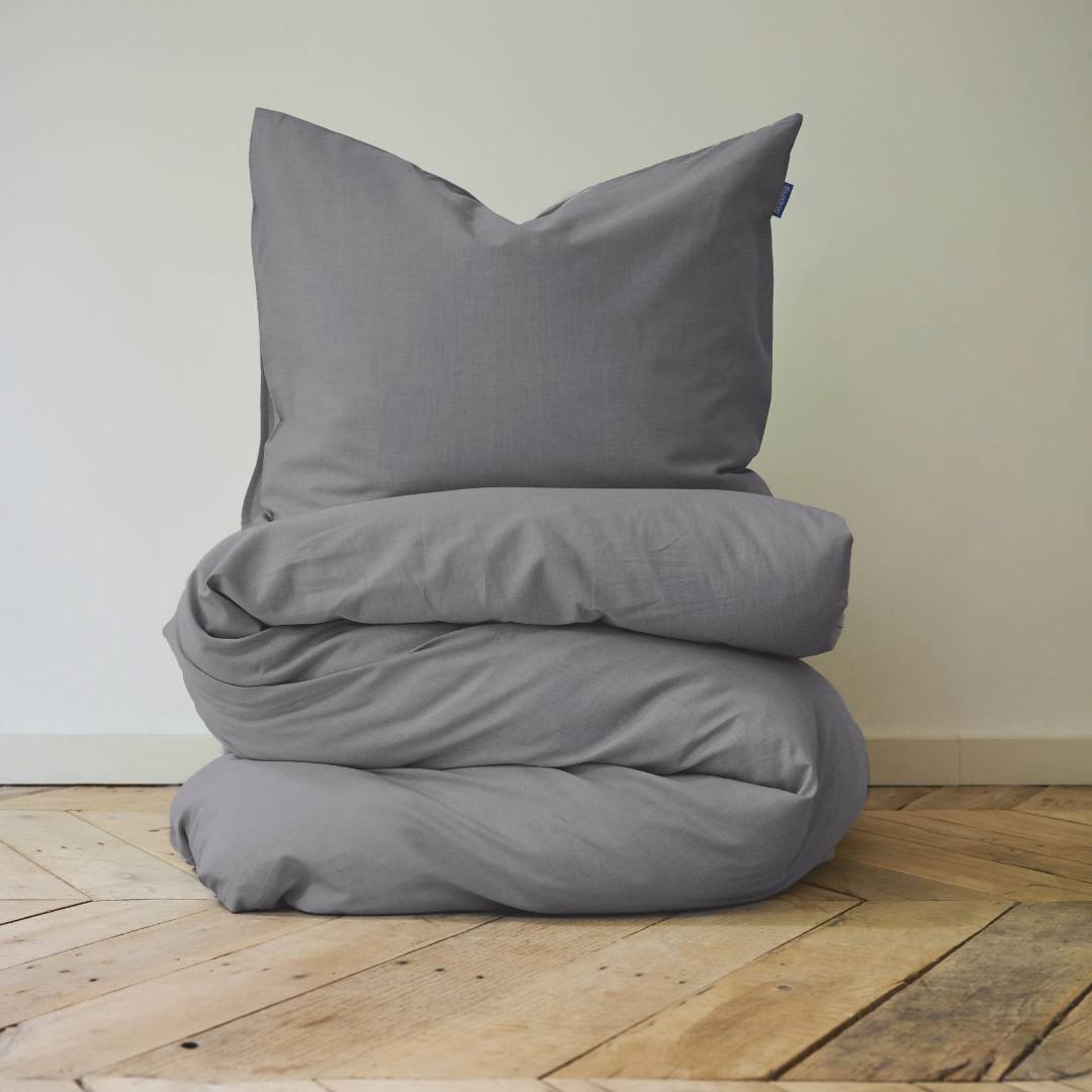 Auping Chambray Chalk dekbedovertrek