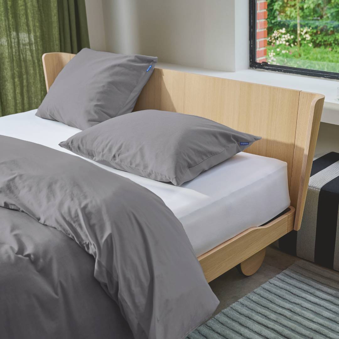 Auping Chambray Chalk dekbedovertrek