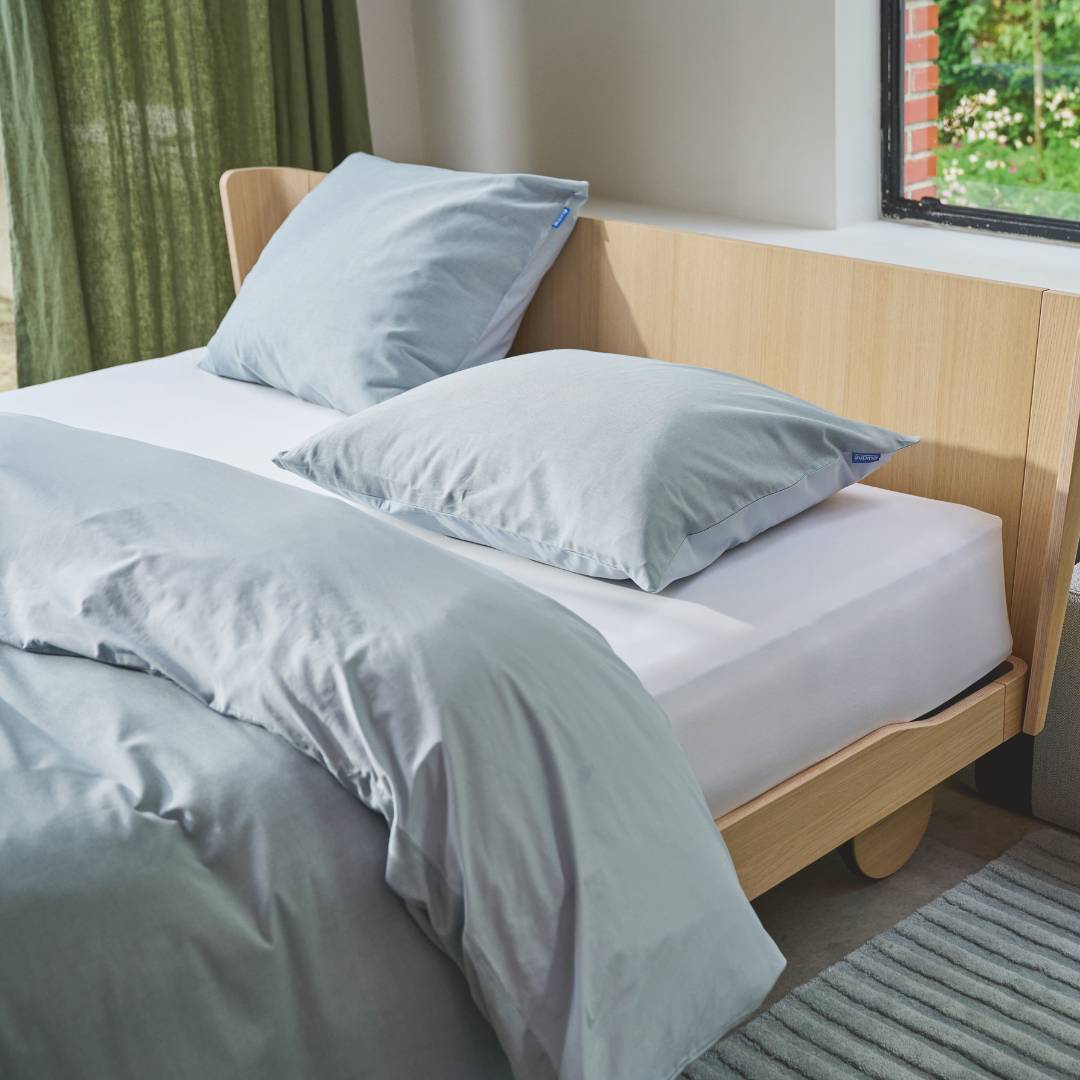 Auping Chambray Sky dekbedovertrek