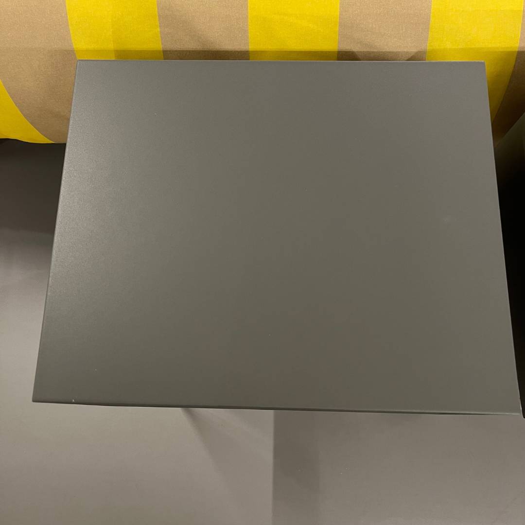 Showmodel Auping Pixel nachtkastjes - Warm Grey & Pure White - set van 2