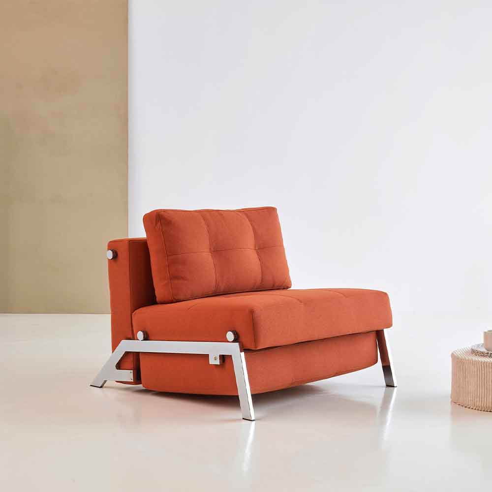 Innovation Living Slaapbank Cubed Chrome