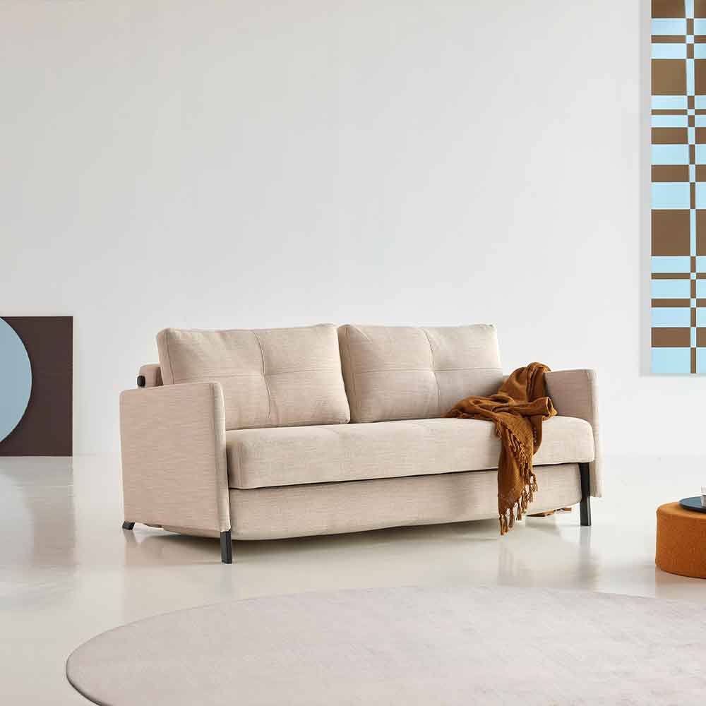 Innovation Living Slaapbank Cubed met Armleuning
