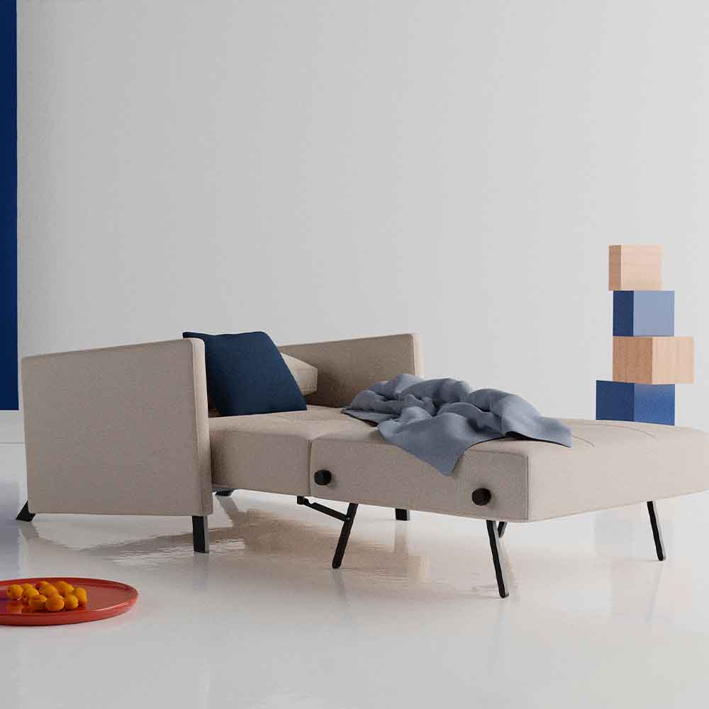 Innovation Living Slaapbank Cubed met Armleuning