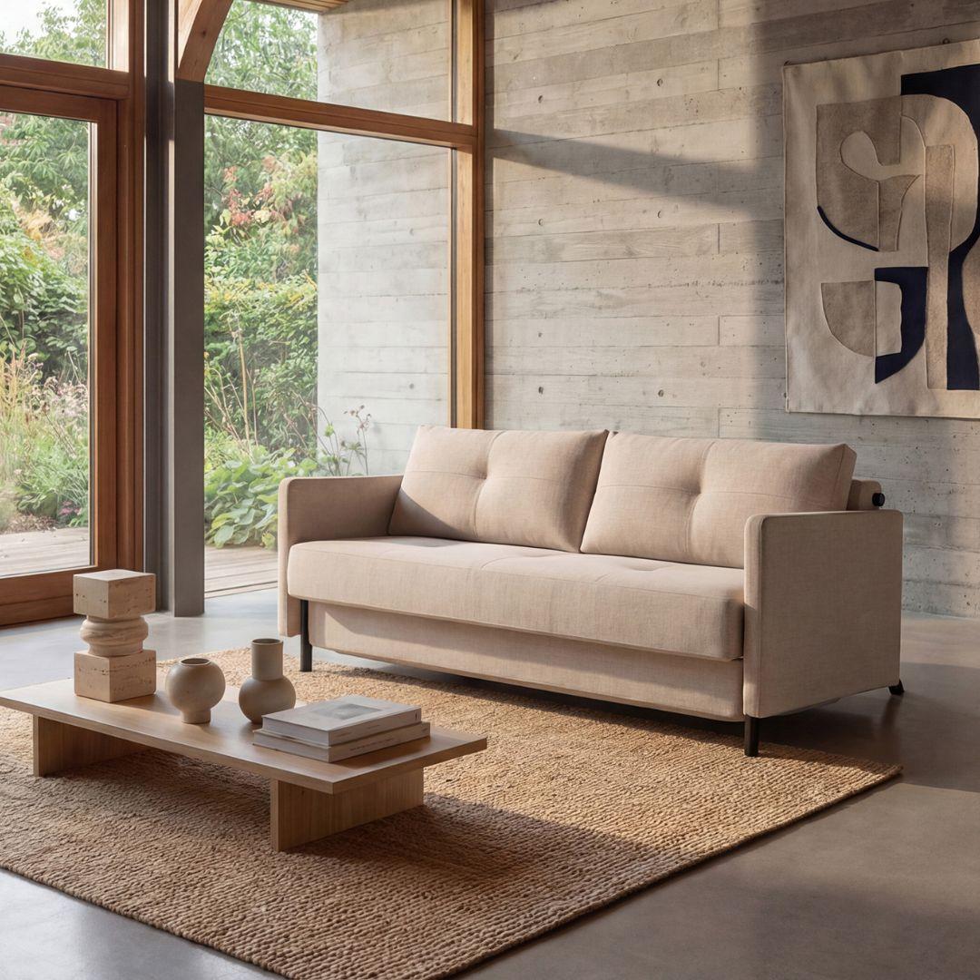 Innovation Living Cubed met Armleuning slaapbank