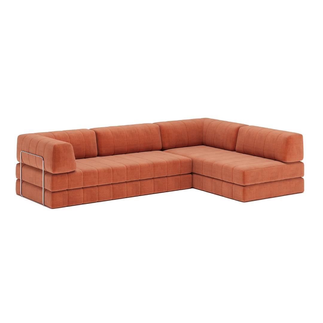 Innovation Living Cozy Pad L-vorm slaapbank