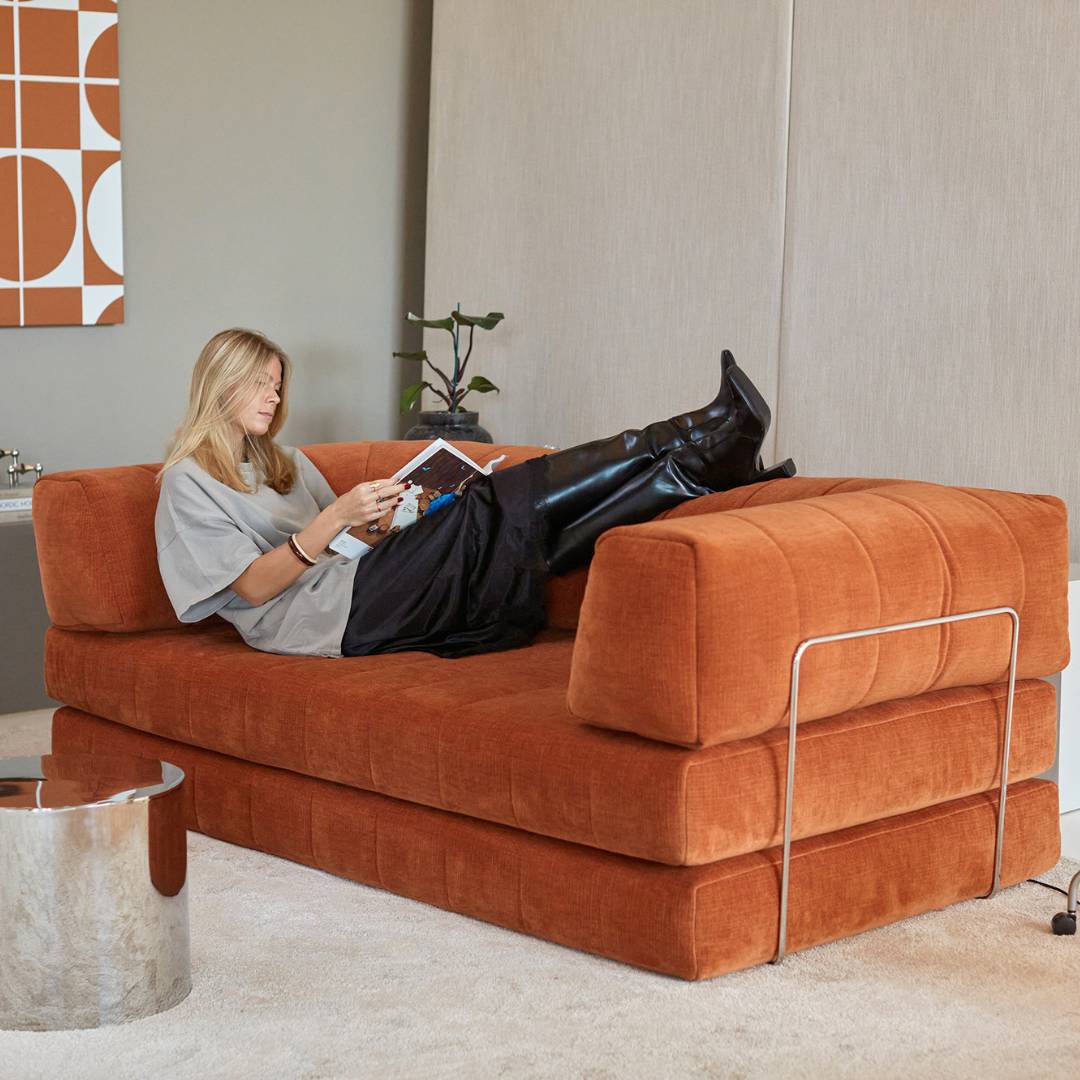 Showmodel Innovation Living Cozy Pad bank met armleuning