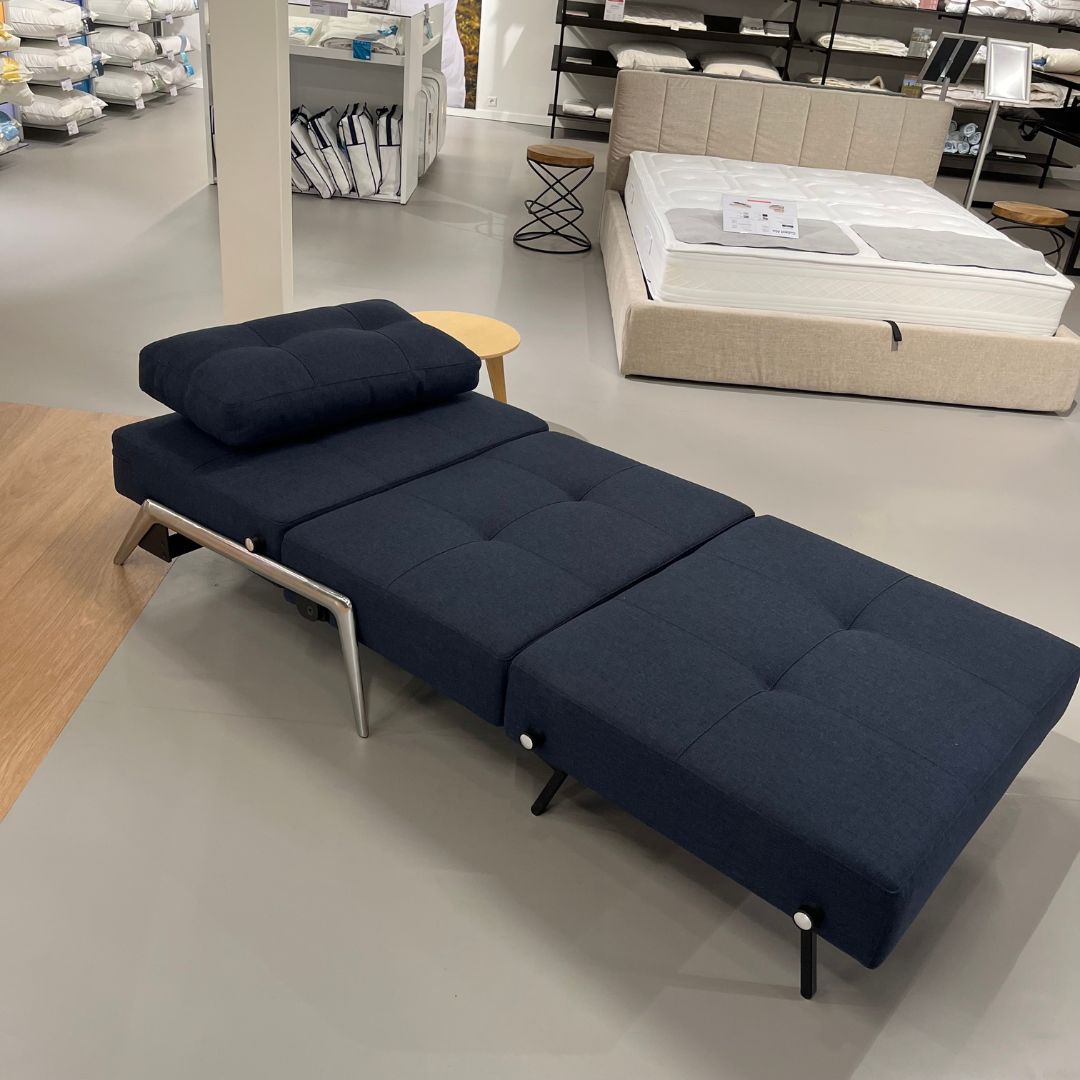 Showmodel Innovation Living Cubed Alu slaapstoel 90 x 200 cm