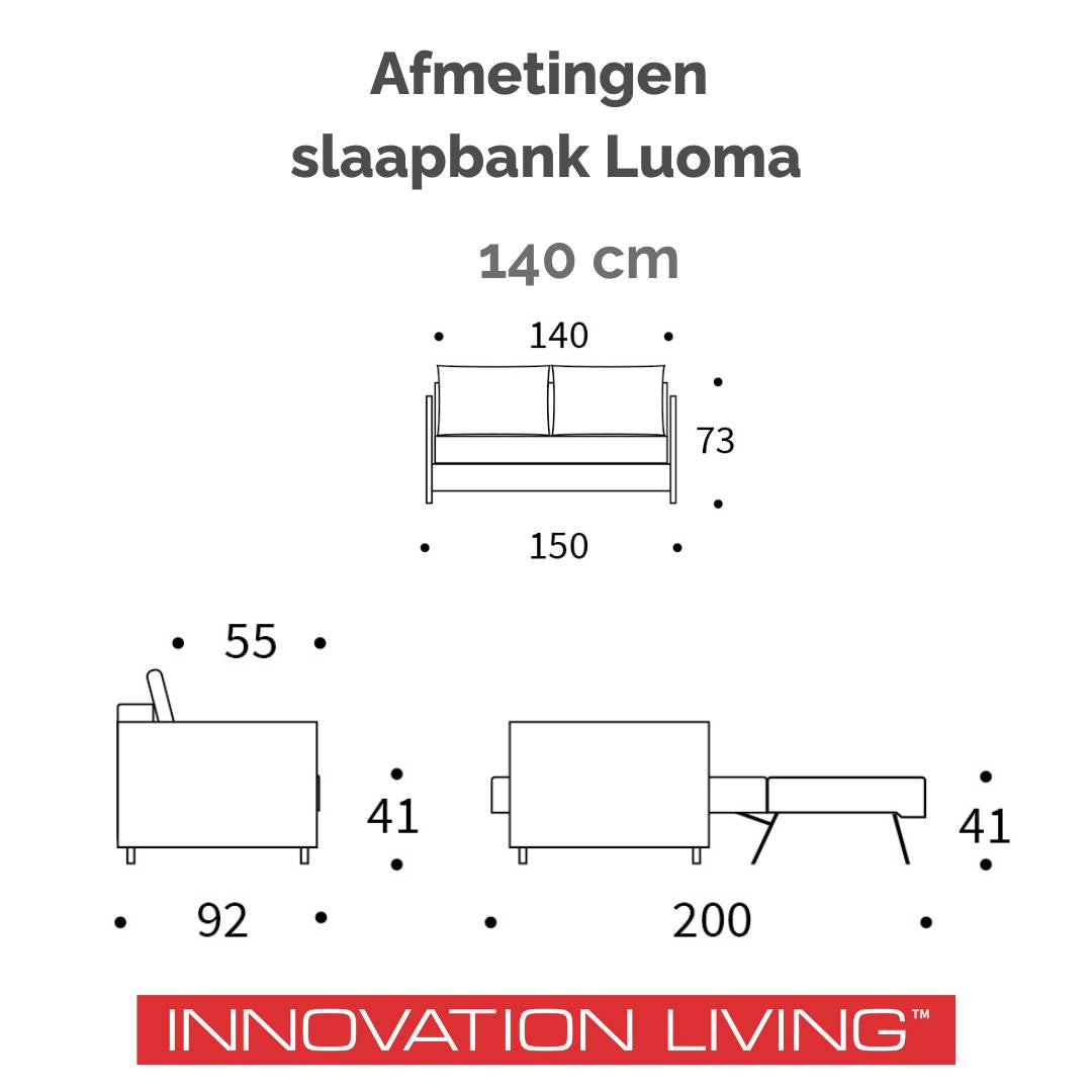 Innovation Living Slaapbank Luoma
