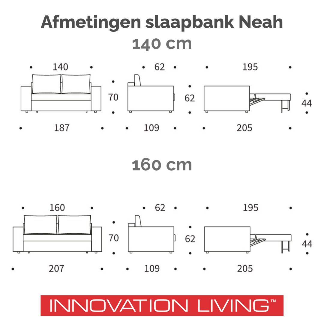 Innovation Living Slaapbank Neah