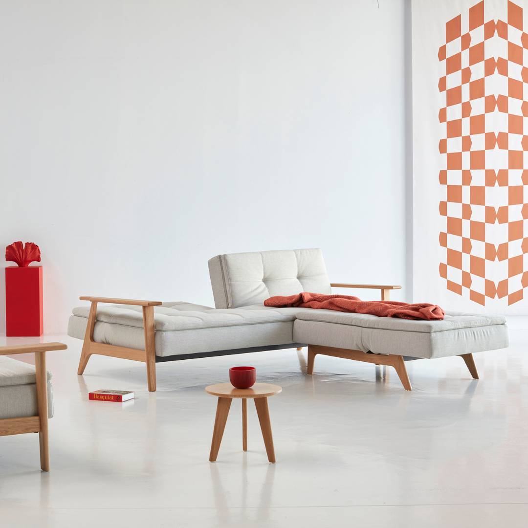 Innovation Living Slaapbank Dublexo Frej Lacquered Oak