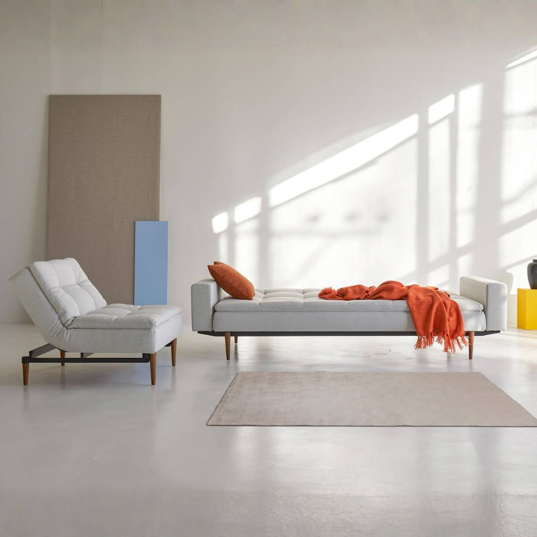 Innovation Living Slaapbank Dublexo Styletto Black