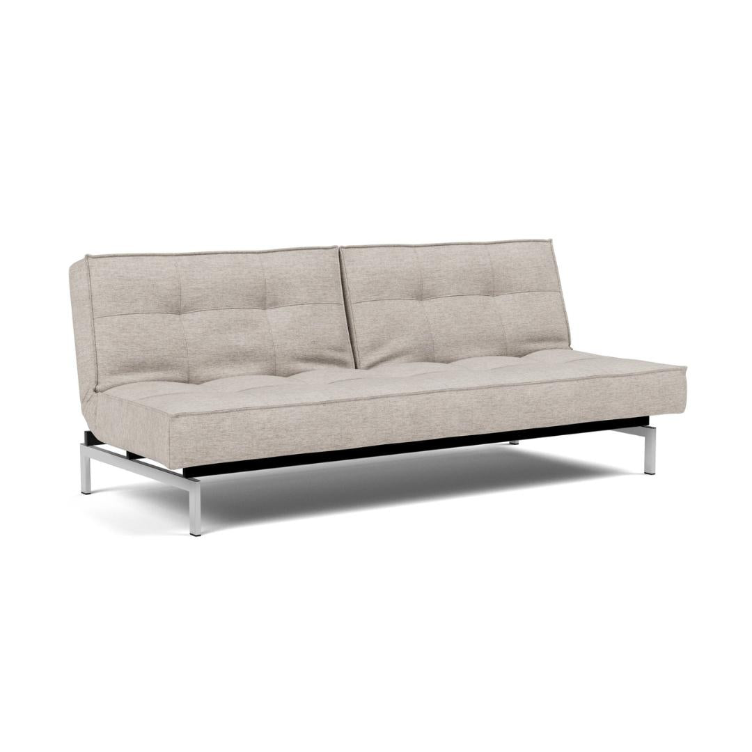 Innovation Living Splitback Chrome slaapbank