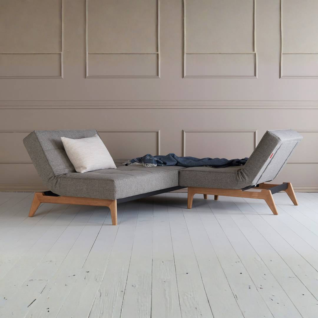 Innovation Living Slaapbank Splitback Eik Lacquered Oak