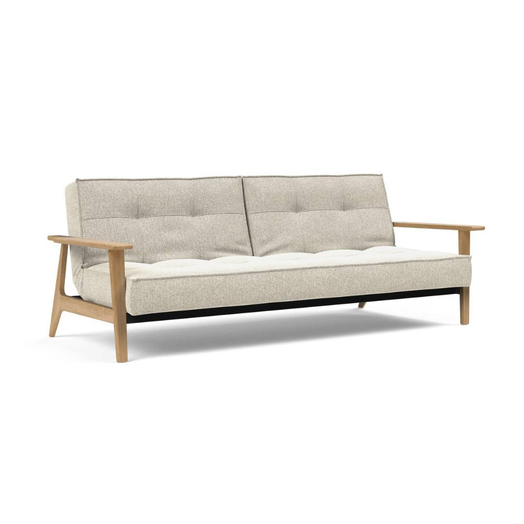 Innovation Living Slaapbank Splitback Frej Lacquered Oak