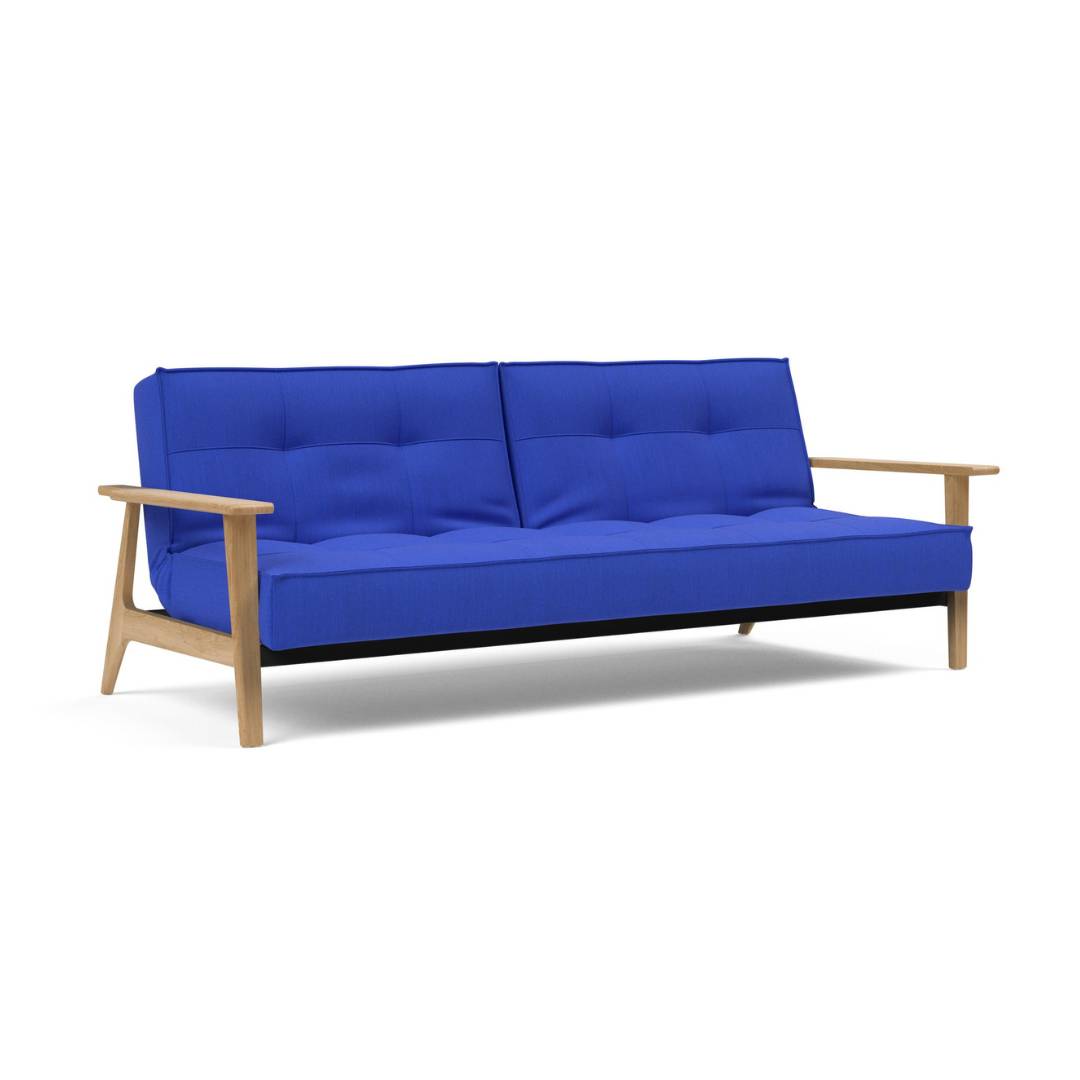 Innovation Living Slaapbank Splitback Frej Lacquered Oak