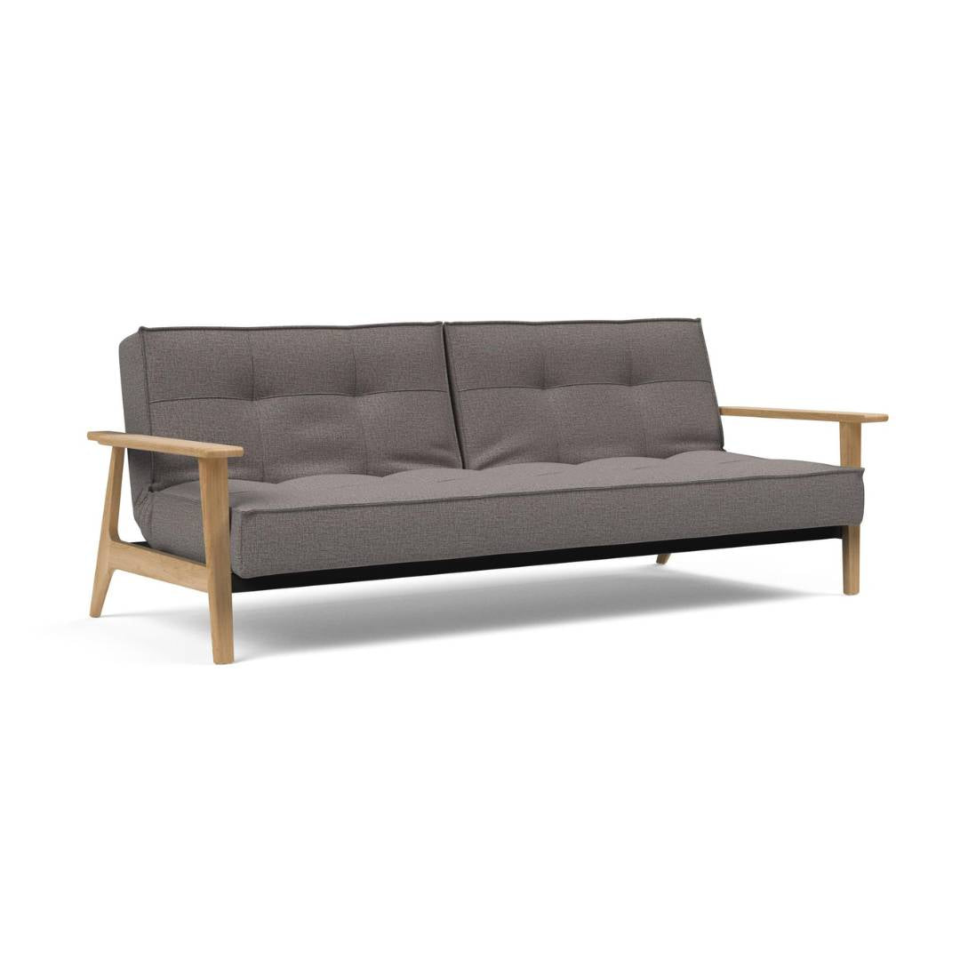 Innovation Living Slaapbank Splitback Frej Lacquered Oak