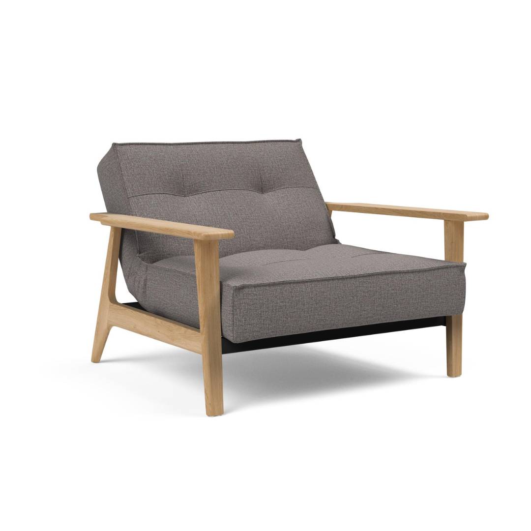 Innovation Living Slaapbank Splitback Frej Lacquered Oak