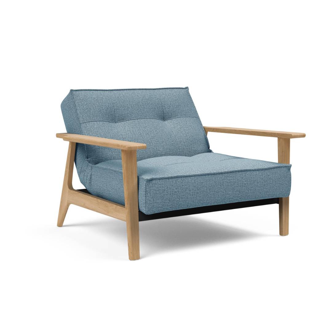 Innovation Living Slaapbank Splitback Frej Lacquered Oak