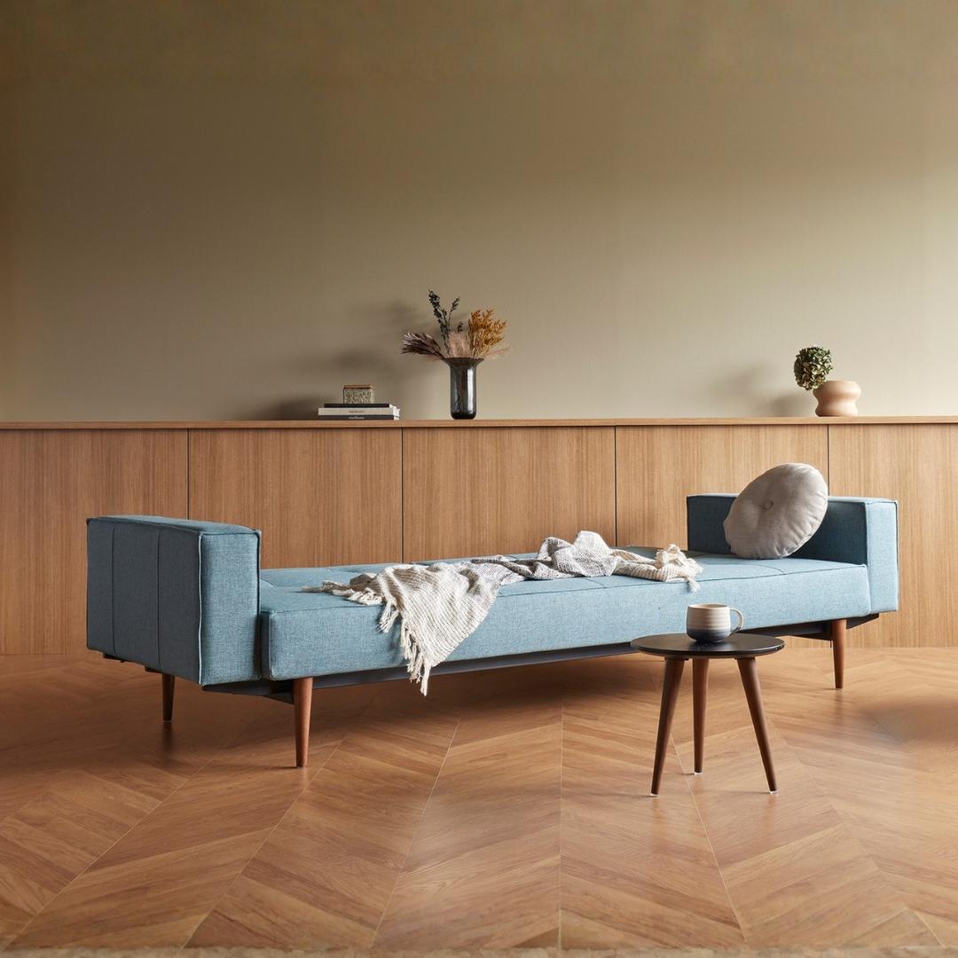 Innovation Living Slaapbank Splitback Styletto Donker