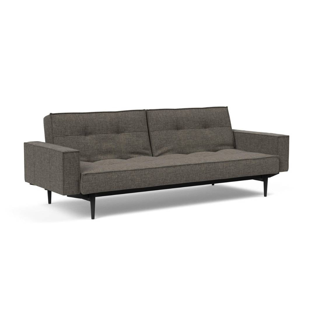 Innovation Living Slaapbank Splitback Styletto Black