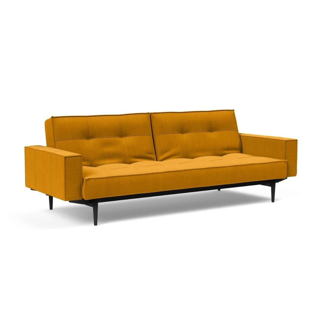 Innovation Living Slaapbank Splitback Styletto Black