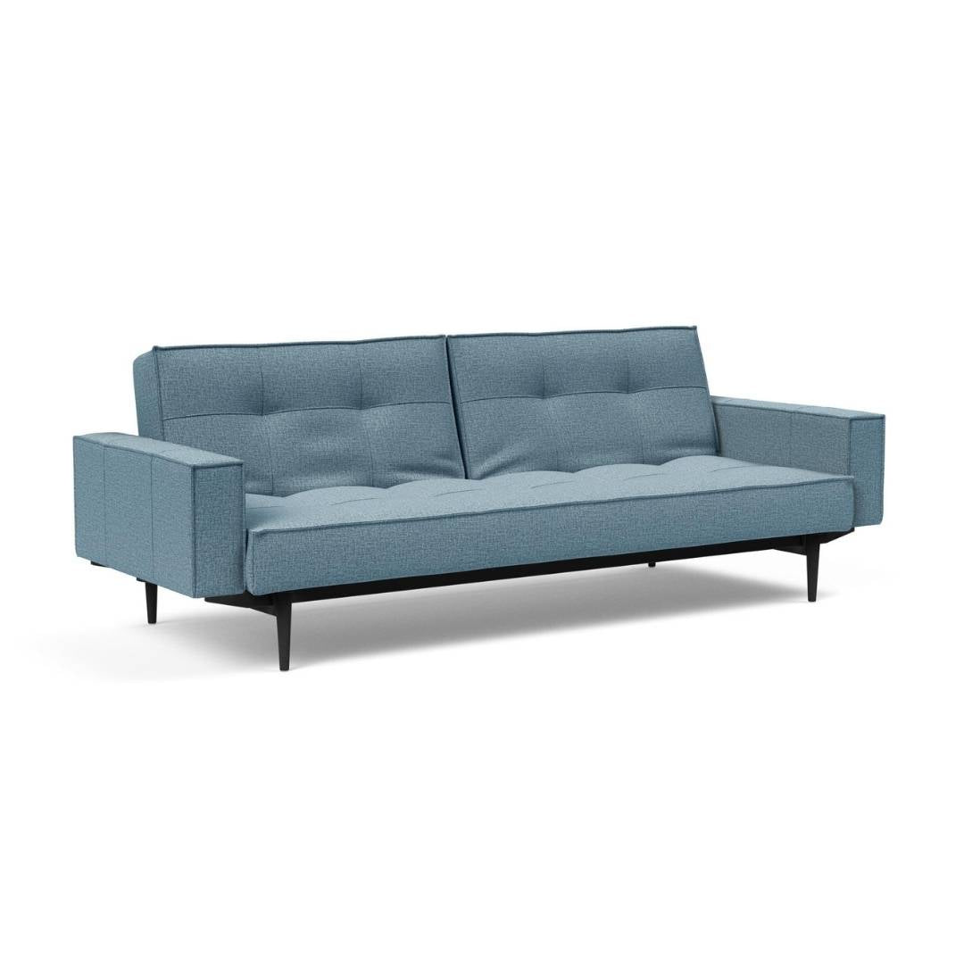 Innovation Living Slaapbank Splitback Styletto Black