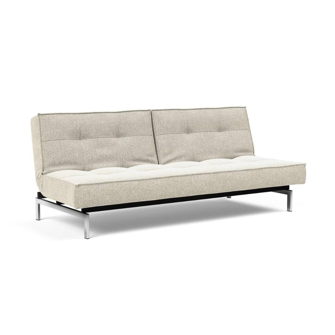 Innovation Living Slaapbank Splitback Chrome