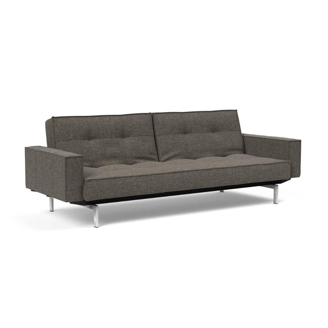 Innovation Living Slaapbank Splitback Chrome
