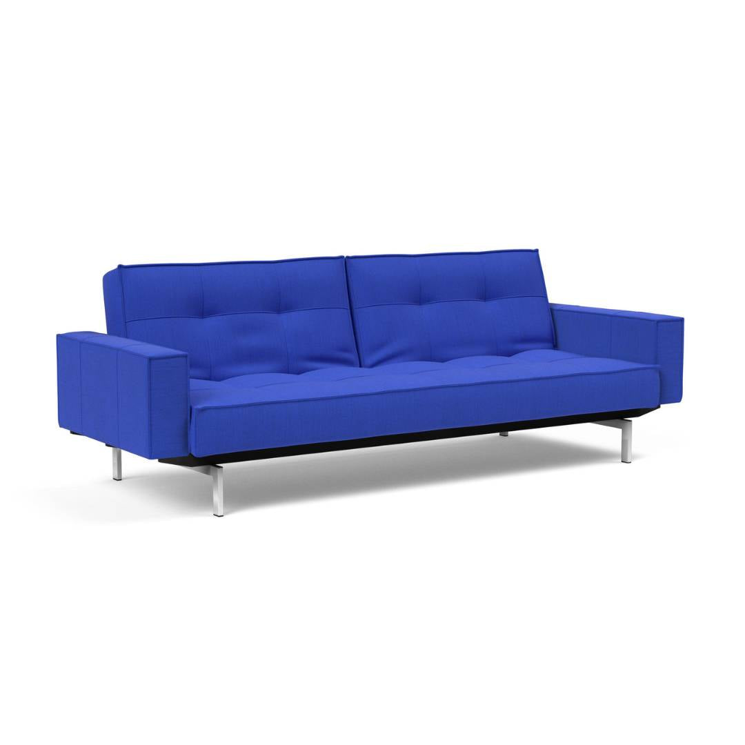 Innovation Living Slaapbank Splitback Chrome