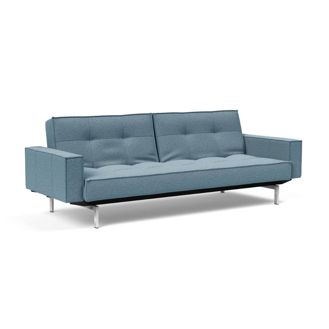 Innovation Living Slaapbank Splitback Chrome