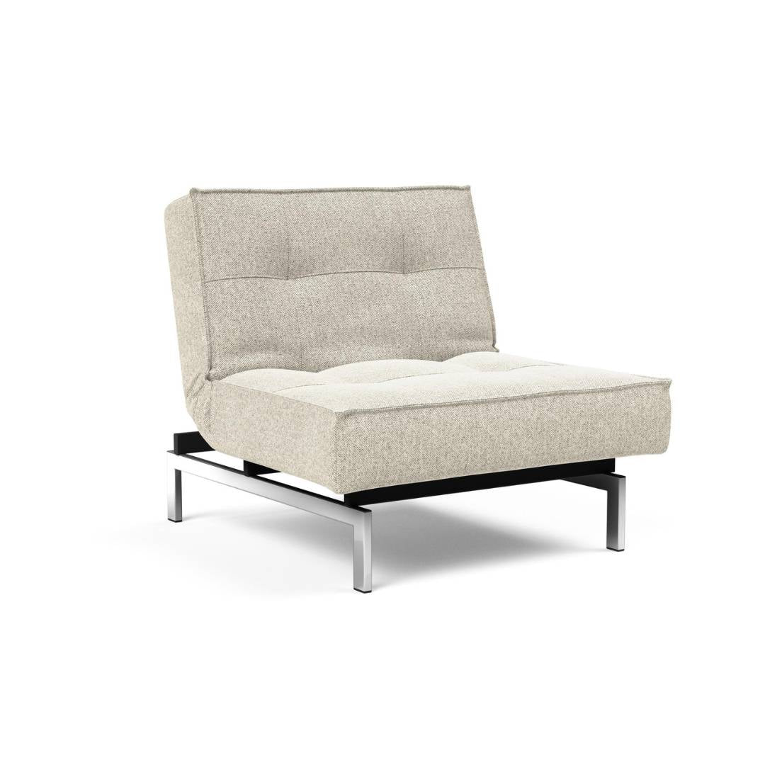 Innovation Living Slaapbank Splitback Chrome