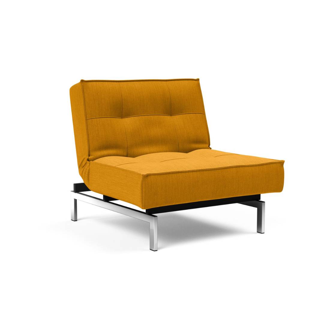 Innovation Living Slaapbank Splitback Chrome