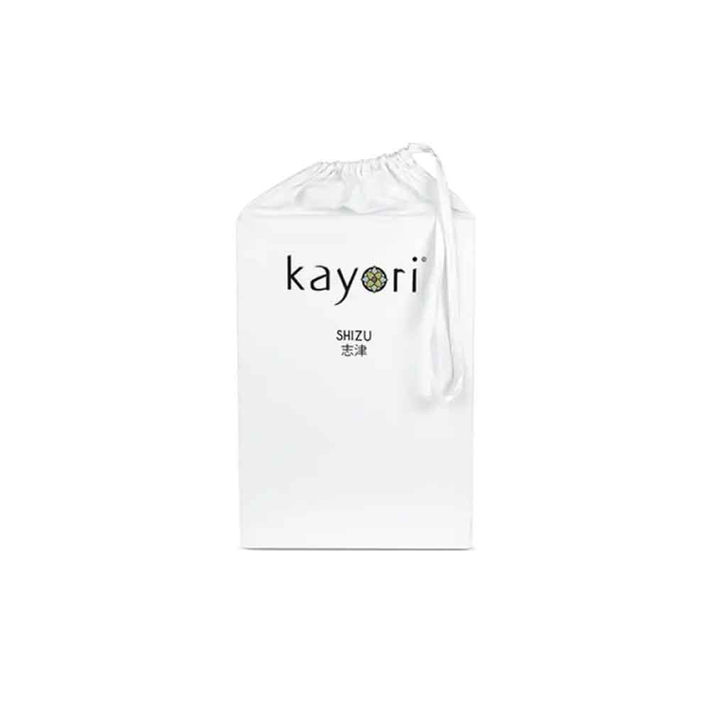 Kayori Shizu Perkal hoeslaken Wit