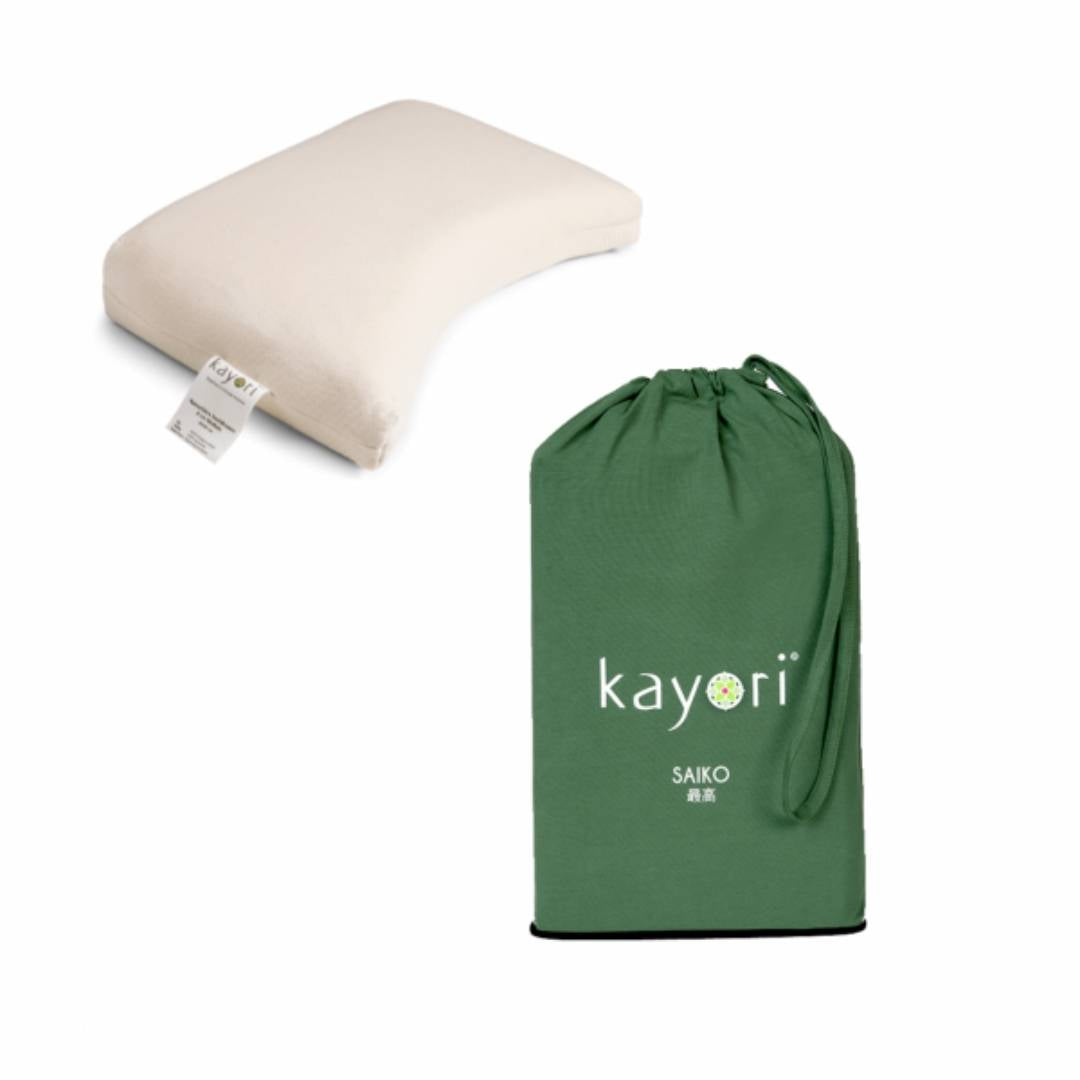 Kayori Saiko Kussensloop - Donkergroen