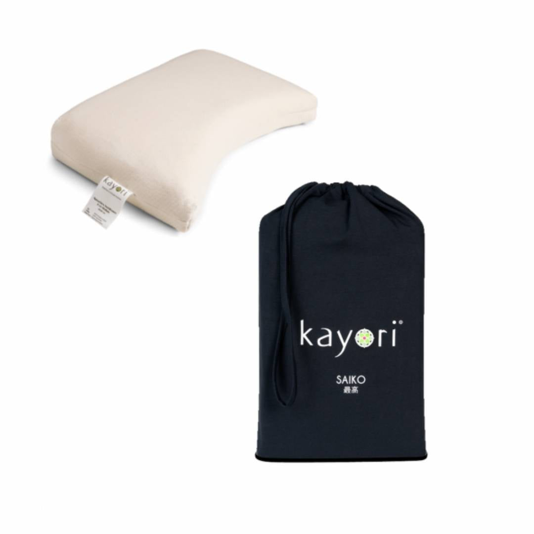 Kayori Saiko Kussensloop - Zwart