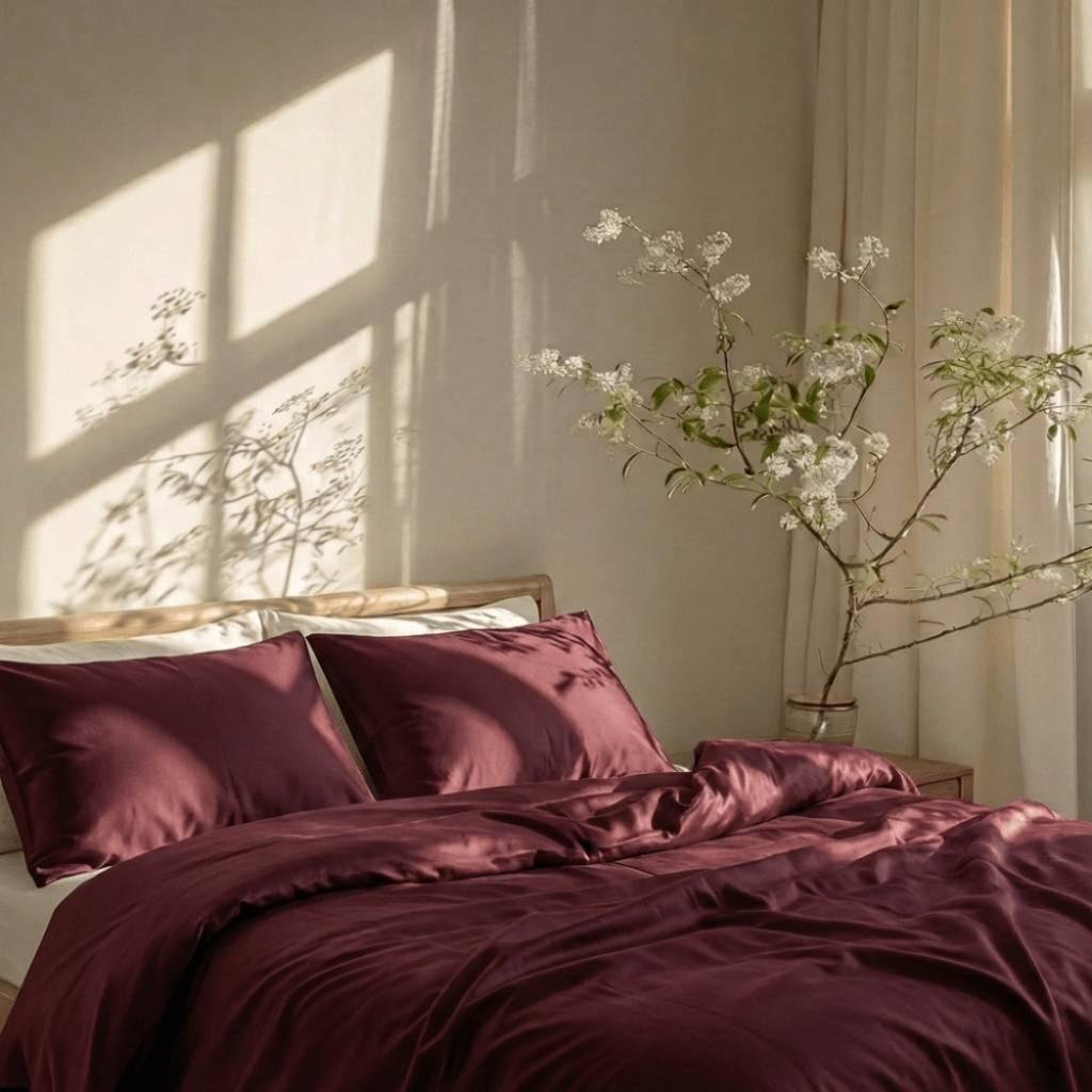 Kayori Saya Burgundy