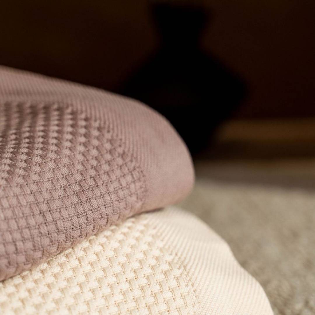 Kayori Kanda bedsprei Mauve