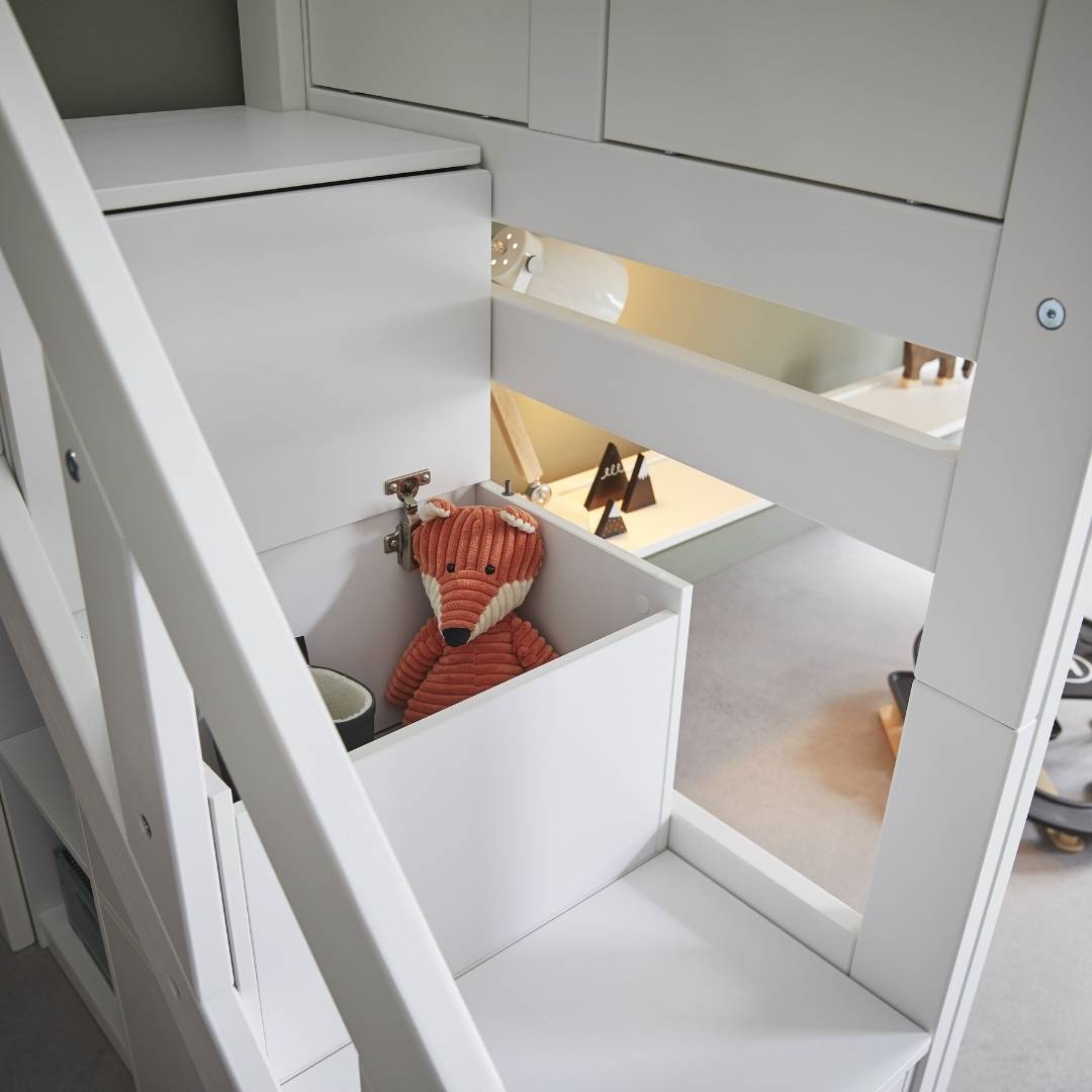 LIFETIME Kidsrooms Halfhoogslaper met trapkast