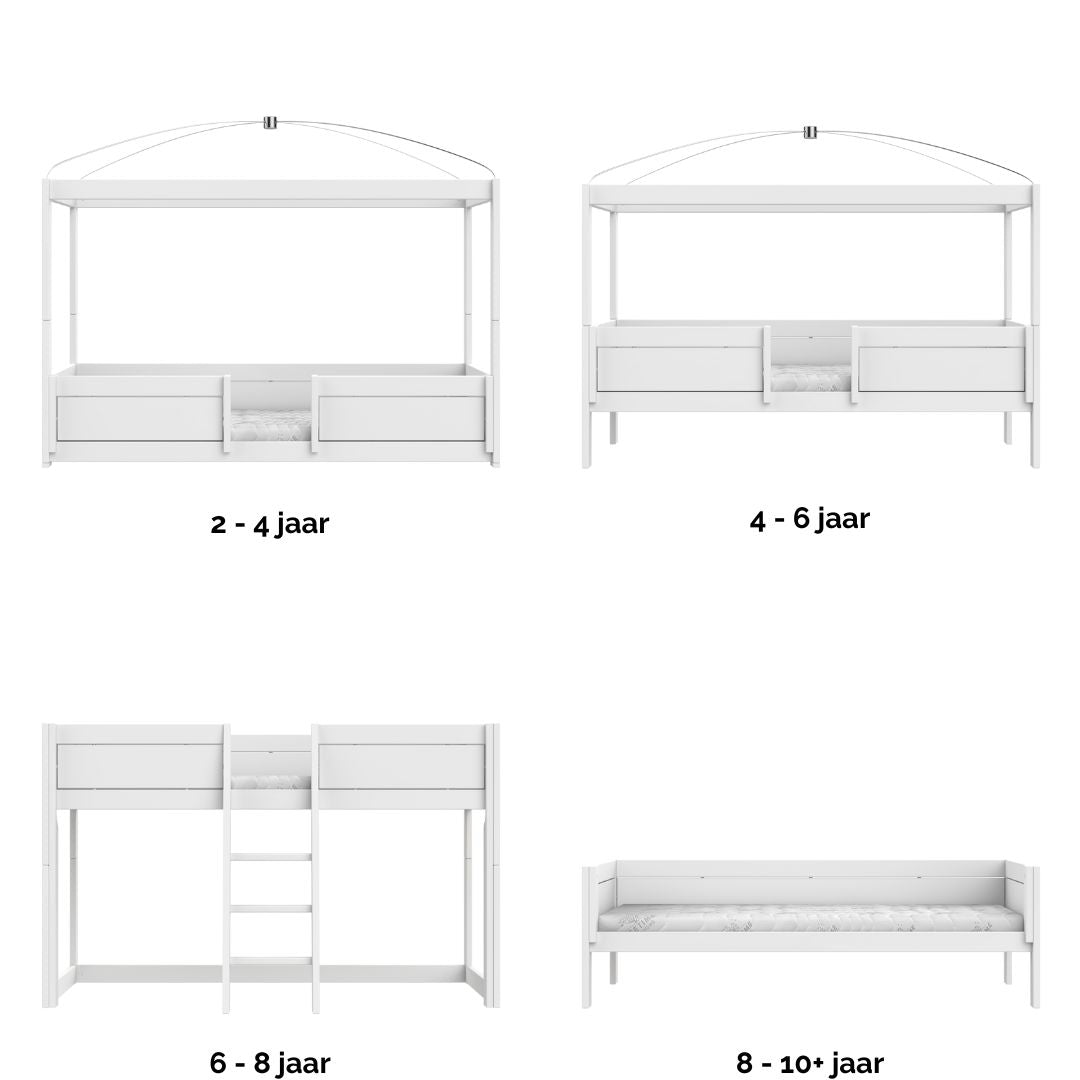 LIFETIME Kidsrooms 4-in-1 Hemelbed