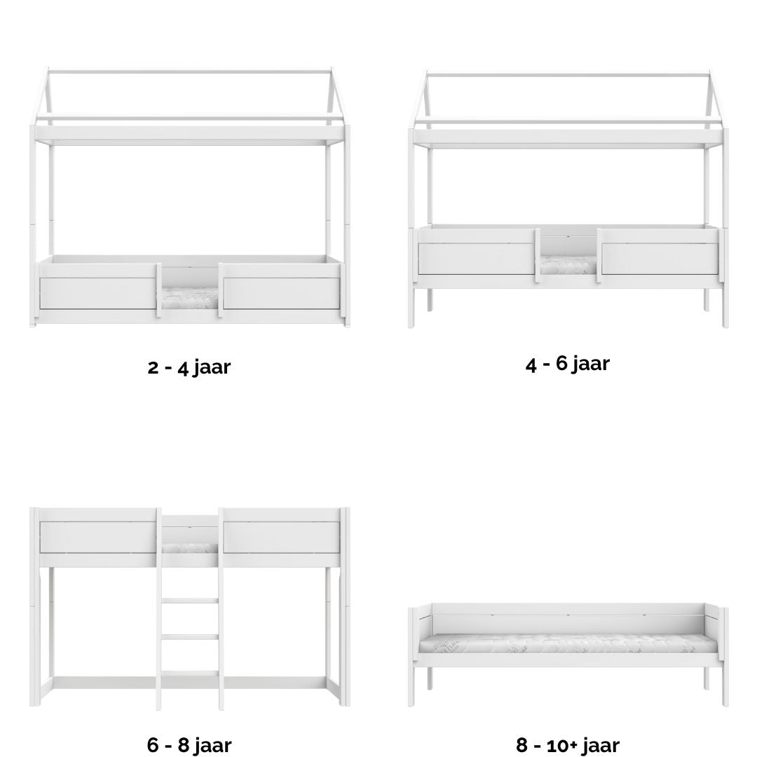 LIFETIME Kidsrooms 4-in-1 Huisbed