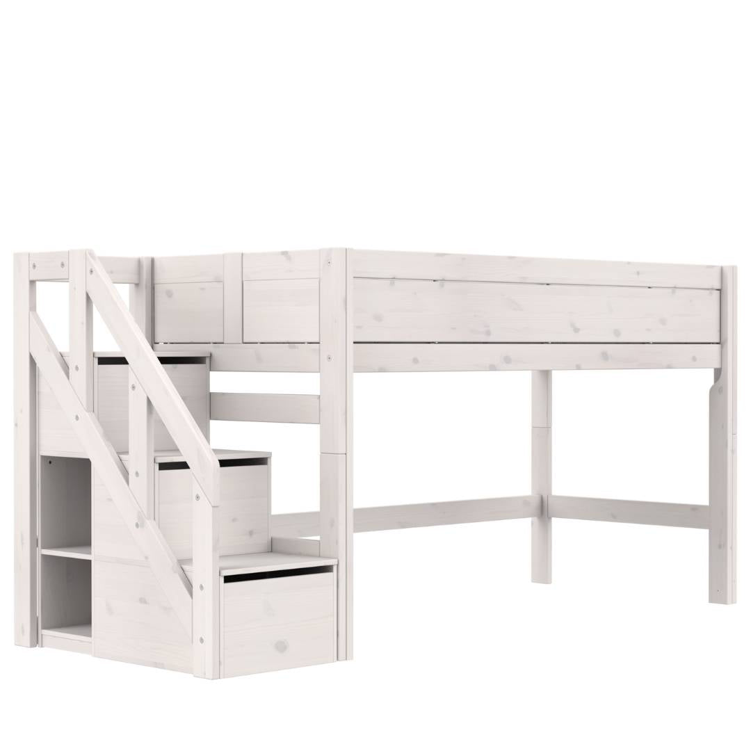 LIFETIME Kidsrooms Halfhoogslaper met trapkast