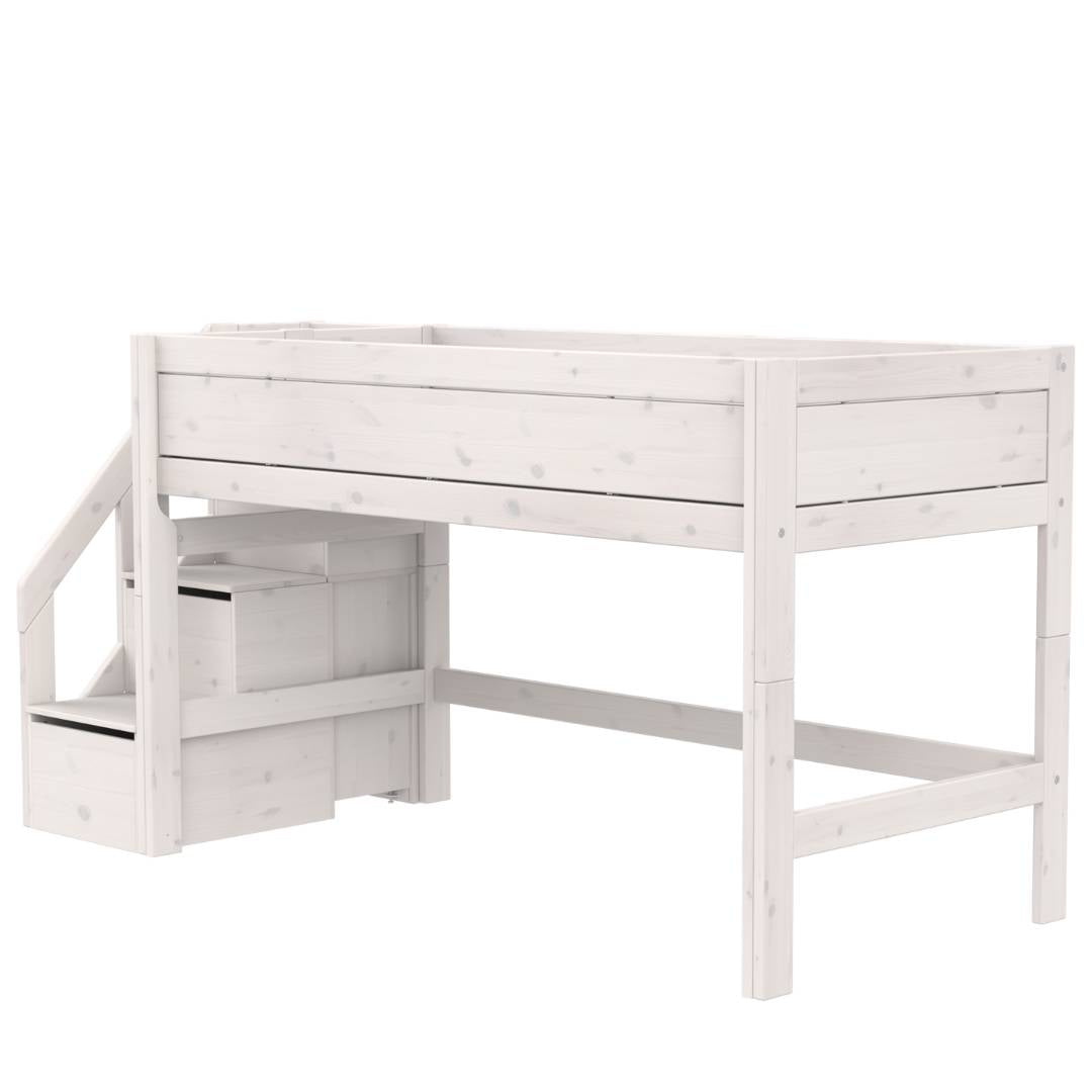 halfhoogslaper tent LIFETIME Kidsrooms Halfhoogslaper met trapkast – De Bedstee