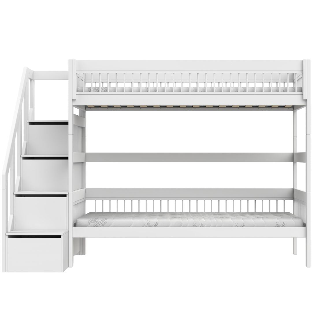 LIFETIME Kidsrooms Stapelbed met Trapkast