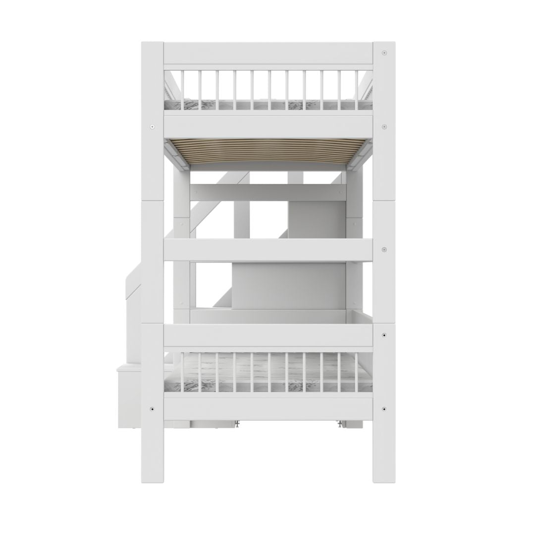 LIFETIME Kidsrooms Stapelbed met Trapkast