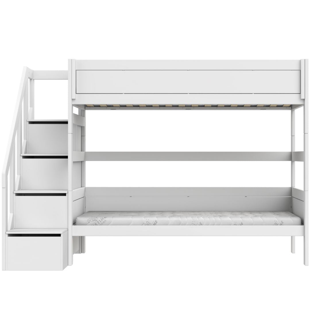 LIFETIME Kidsrooms Stapelbed met Trapkast