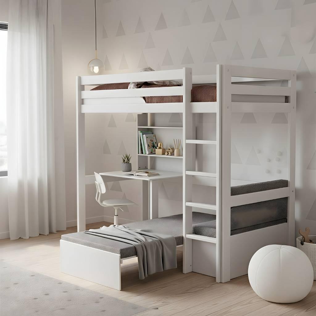 LIFETIME Kidsrooms Hoogslaper Elements Study & Relax