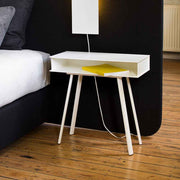 Magnitude Nachttafel Area met opbergruimte - Wit